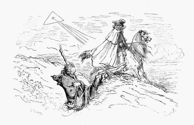 Baron von Münchhausen by Gustave Dore
